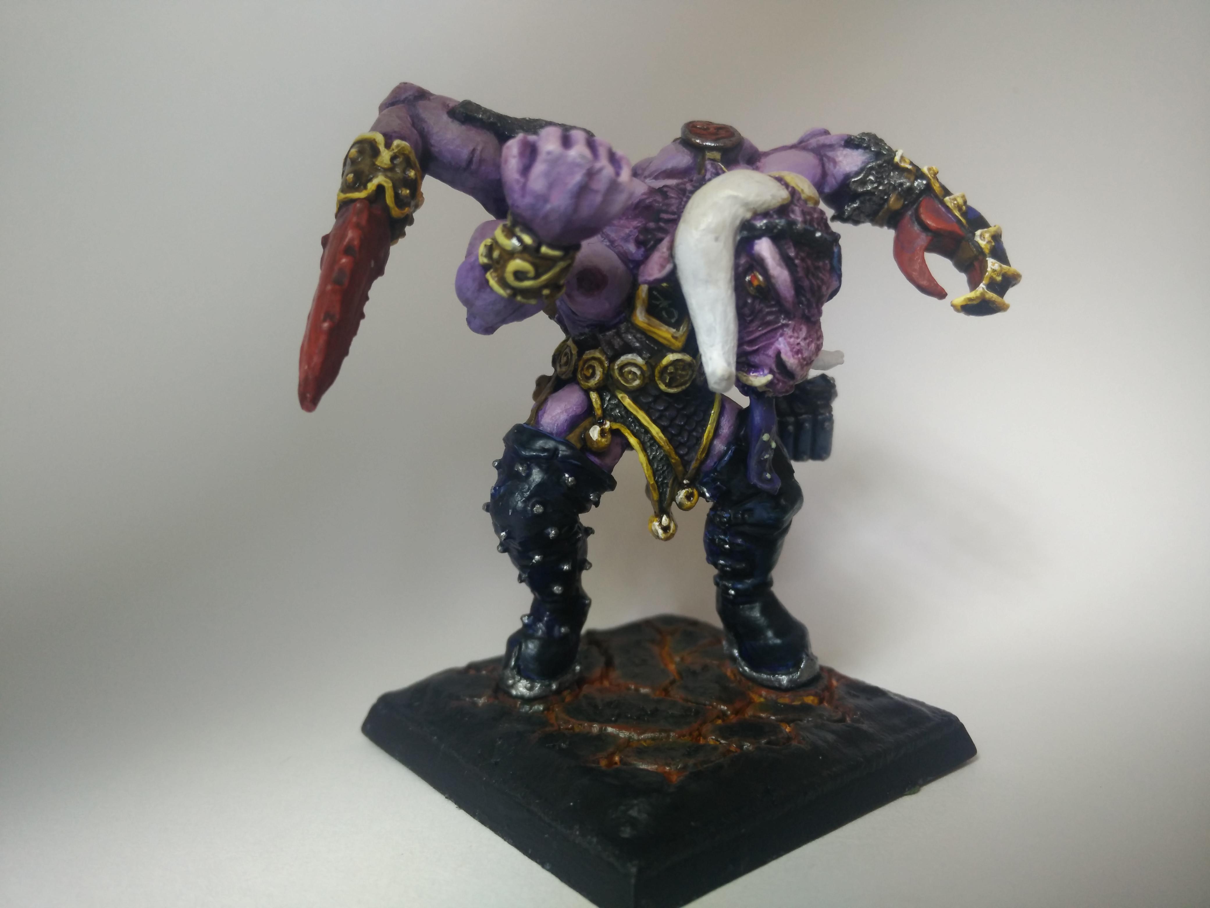 Figurine Warhammer – Keeper Of Secrets Of Slaanesh – Metal – Oldhammer 1990s